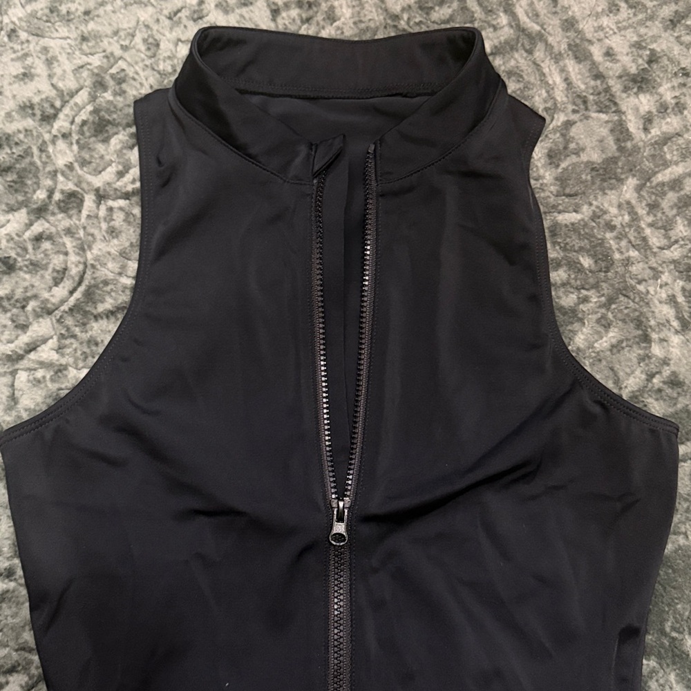 Halara Black One Piece Swimsuit NEW - Picture 2 of 3
